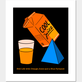 Orange Juice Still Life Posters and Art